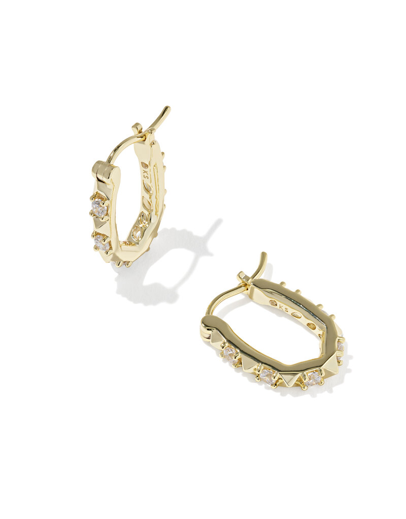 KENDRA SCOTT Fate Huggie Earrings