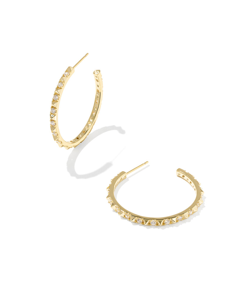 KENDRA SCOTT Fate Hoop Earrings