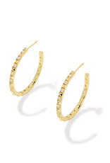 KENDRA SCOTT Fate Hoop Earrings
