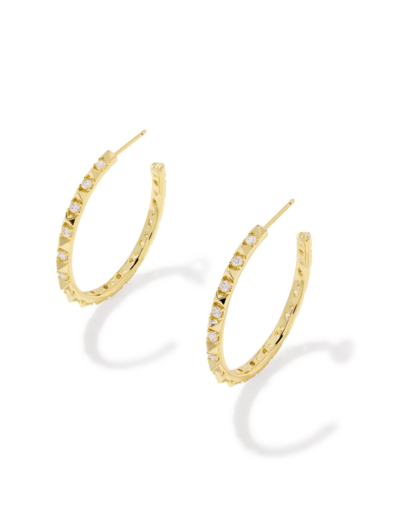 KENDRA SCOTT Fate Hoop Earrings
