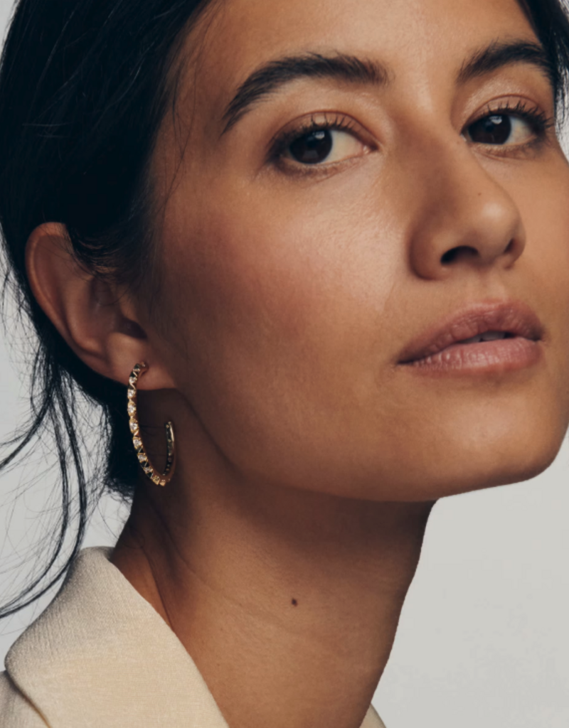 KENDRA SCOTT Fate Hoop Earrings