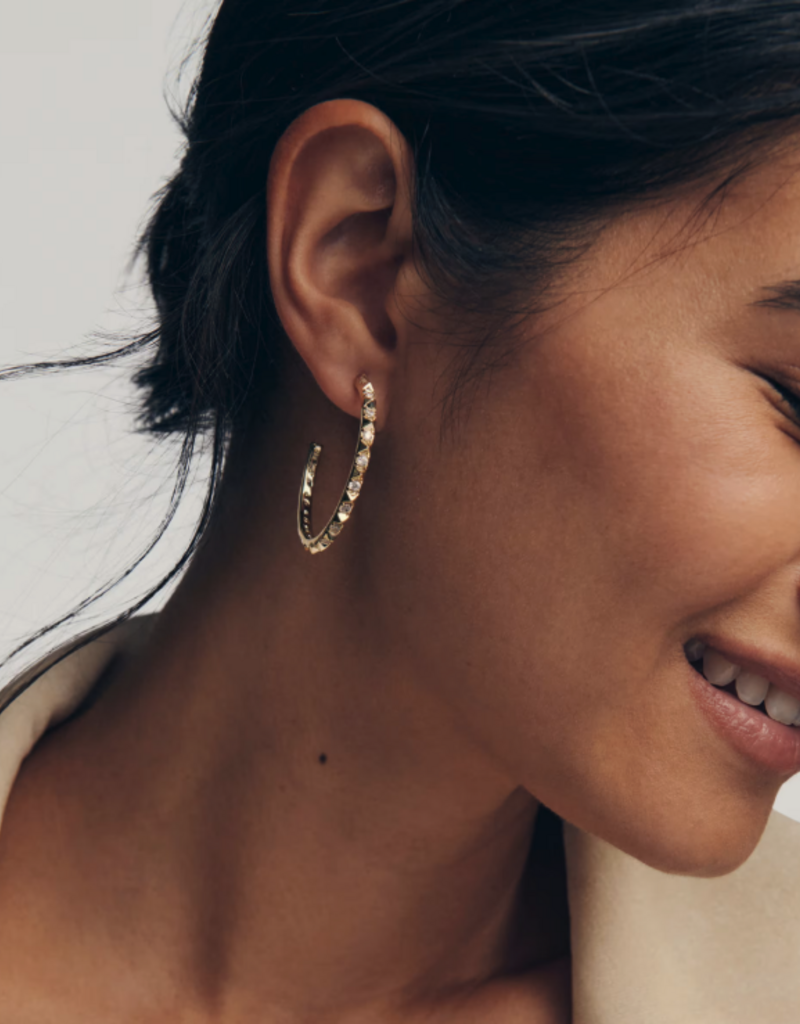 KENDRA SCOTT Fate Hoop Earrings