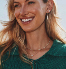 KENDRA SCOTT Fate Charm Huggie Earrings