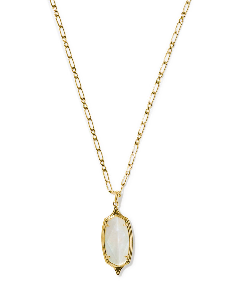 KENDRA SCOTT Dani Step Frame Long Necklace