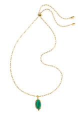 KENDRA SCOTT Dani Step Frame Long Necklace