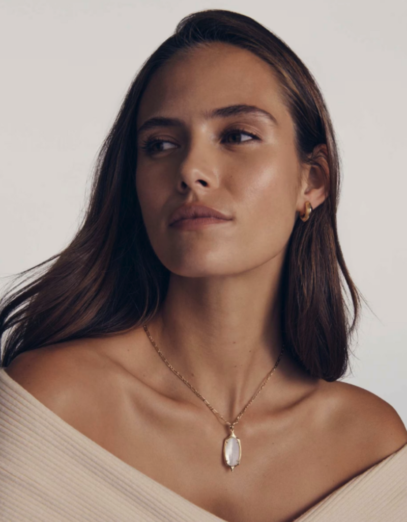 KENDRA SCOTT Dani Step Frame Long Necklace