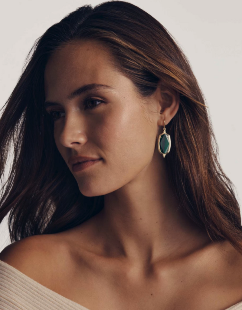 KENDRA SCOTT Dani Step Frame Drop Earrings