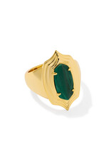 KENDRA SCOTT Elyse Step Frame Cocktail Ring