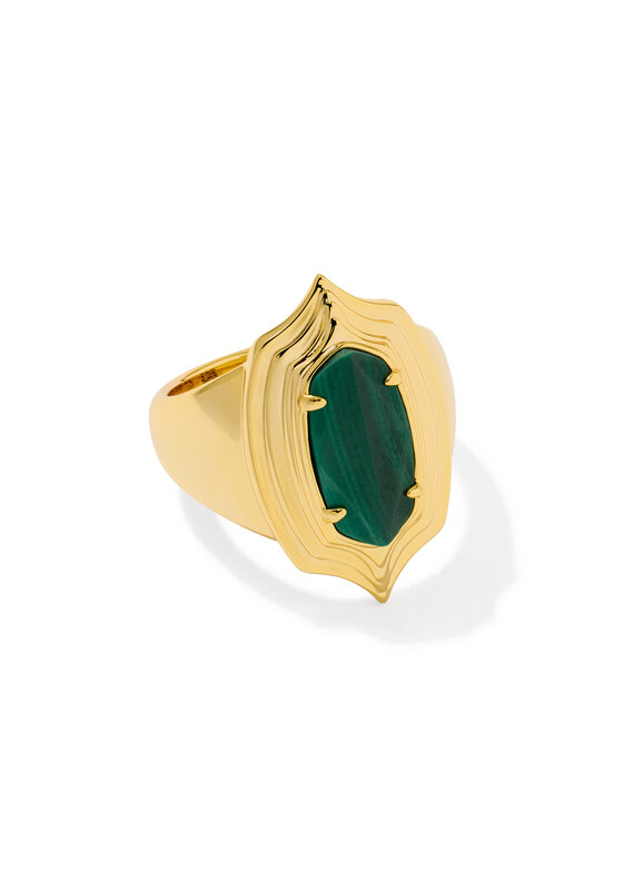 KENDRA SCOTT Elyse Step Frame Cocktail Ring