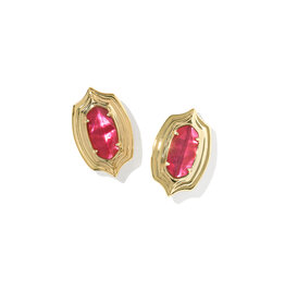 KENDRA SCOTT Ellie Step Frame Stud Earrings