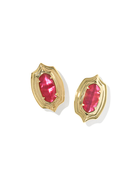 KENDRA SCOTT Ellie Step Frame Stud Earrings