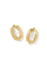 KENDRA SCOTT Ellie Step Frame Stud Earrings