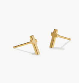 KENDRA SCOTT Cross Stud Earrings