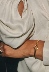 KENDRA SCOTT Dira Open Frame Cuff Bracelet in Gold Vermeil