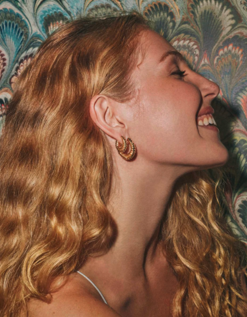 KENDRA SCOTT Sandy Hoop Earrings