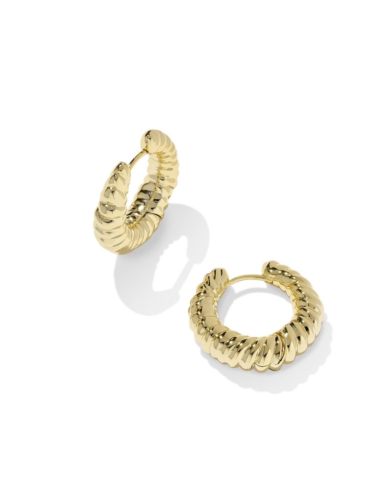 KENDRA SCOTT Sandy Hoop Earrings