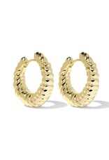 KENDRA SCOTT Sandy Hoop Earrings