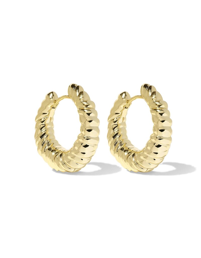 KENDRA SCOTT Sandy Hoop Earrings