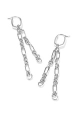 KENDRA SCOTT Embry Chain Huggie Earrings