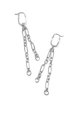 KENDRA SCOTT Embry Chain Huggie Earrings