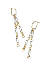 KENDRA SCOTT Embry Chain Huggie Earrings