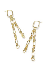 KENDRA SCOTT Embry Chain Huggie Earrings