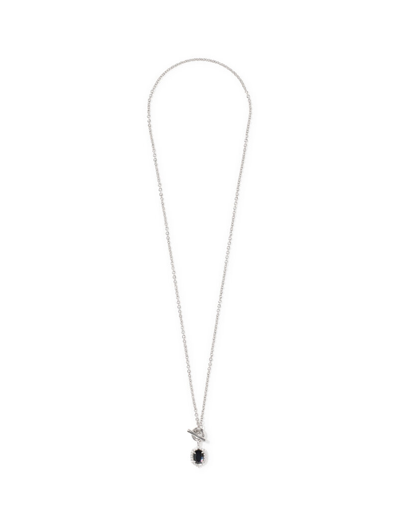 KENDRA SCOTT Daphne Crystal Frame Toggle Necklace