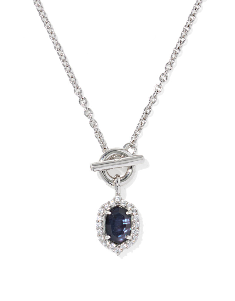 KENDRA SCOTT Daphne Crystal Frame Toggle Necklace