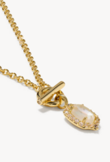 KENDRA SCOTT Daphne Crystal Frame Toggle Necklace