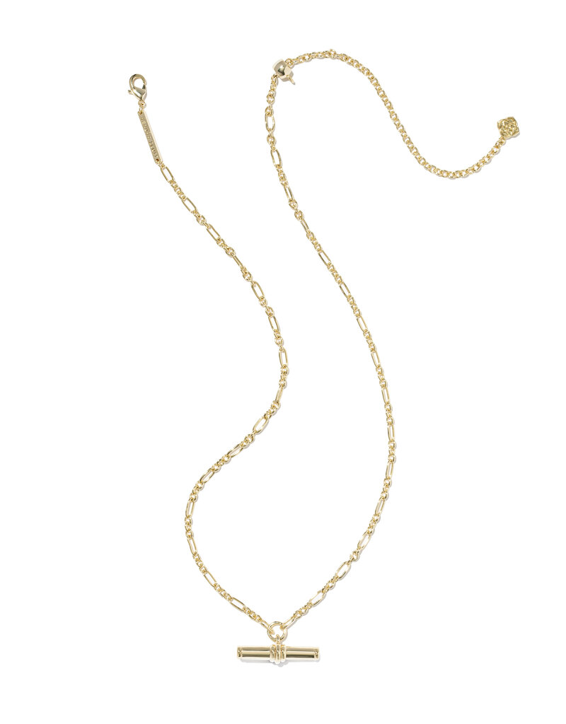 KENDRA SCOTT Bree Metal T-Bar Pendant Necklace