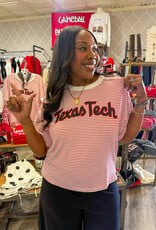 J.HOFFMAN'S - LICENSE *jhoff original design* Texas Tech Scarlet Tee