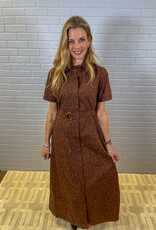 J.HOFFMAN'S Rowan Dress in Loeopard