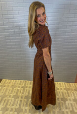 J.HOFFMAN'S Rowan Dress in Loeopard