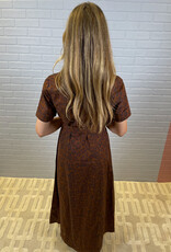 J.HOFFMAN'S Rowan Dress in Loeopard