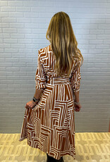 J.HOFFMAN'S Desert Compass Midi Dress