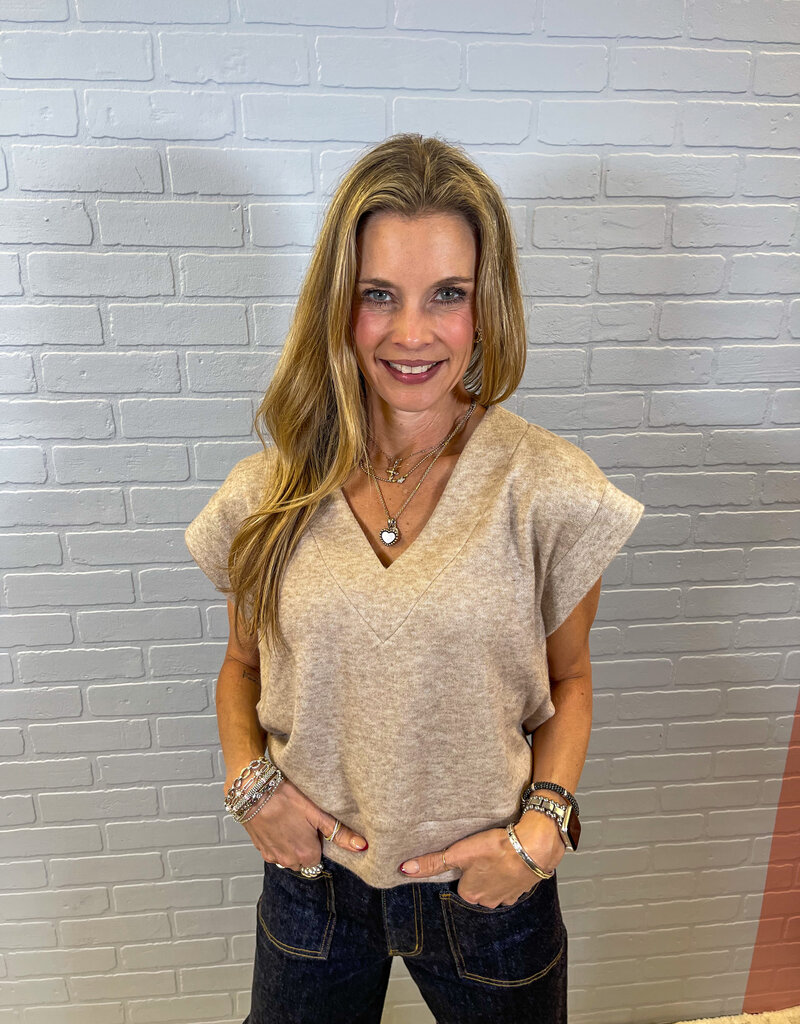 J.HOFFMAN'S Holly Top in Tan