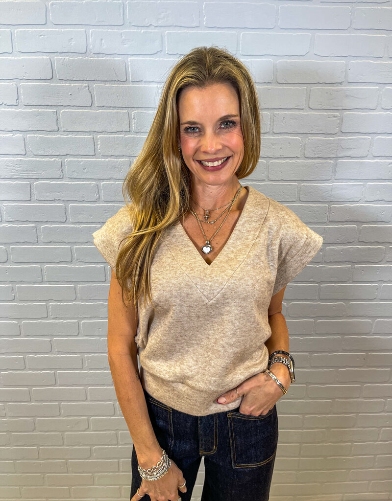 J.HOFFMAN'S Holly Top in Tan