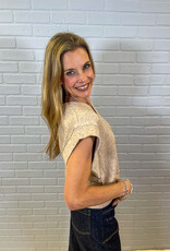 J.HOFFMAN'S Holly Top in Tan