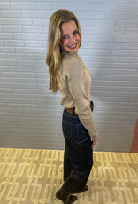 J.HOFFMAN'S Harvest Turtleneck in Khaki
