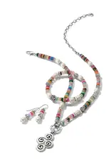 Vertigo Hues Token Charm Necklace
