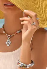 Vertigo Hues Token Charm Necklace