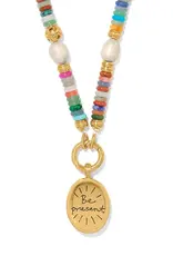 Kosmos Chroma Token Charm Necklace