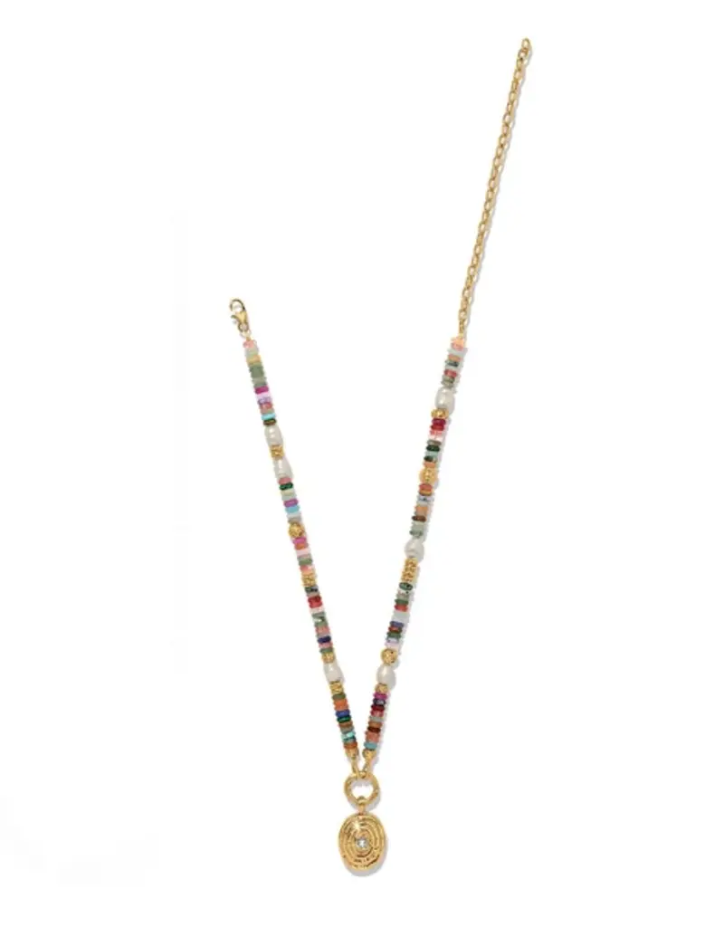 Kosmos Chroma Token Charm Necklace