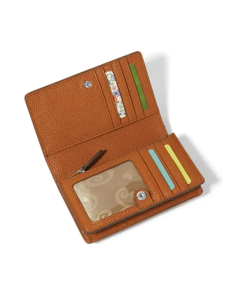 Brave Heart Medium Wallet in Luggage