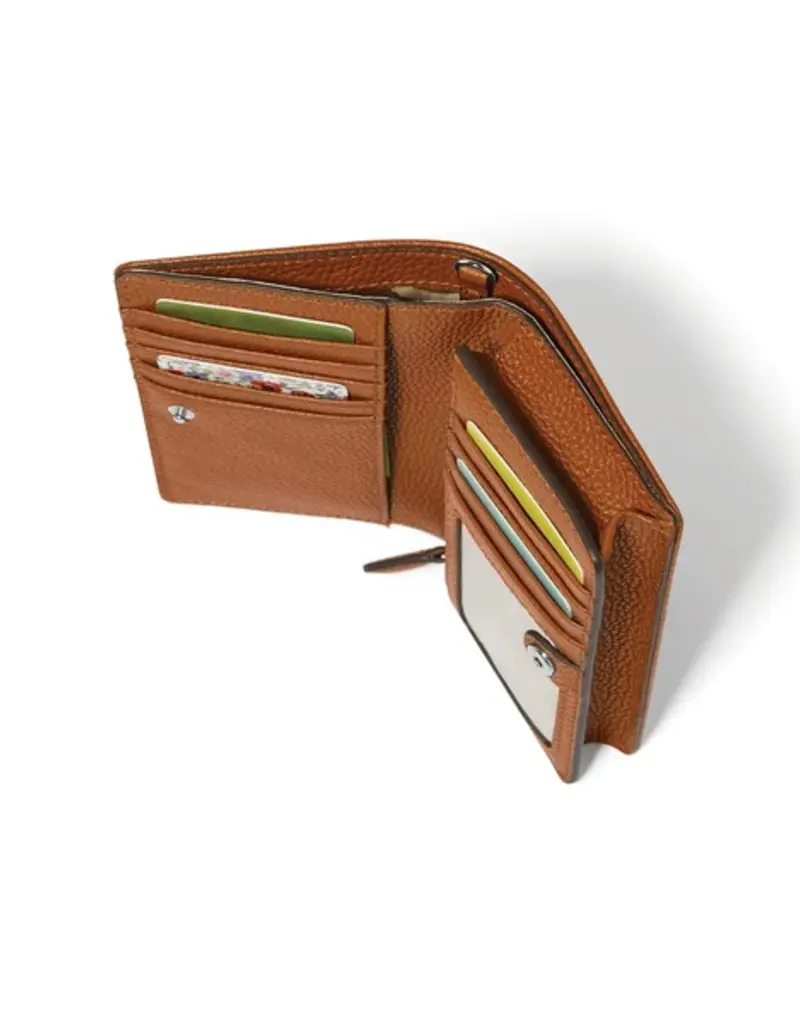 Brave Heart Medium Wallet in Luggage