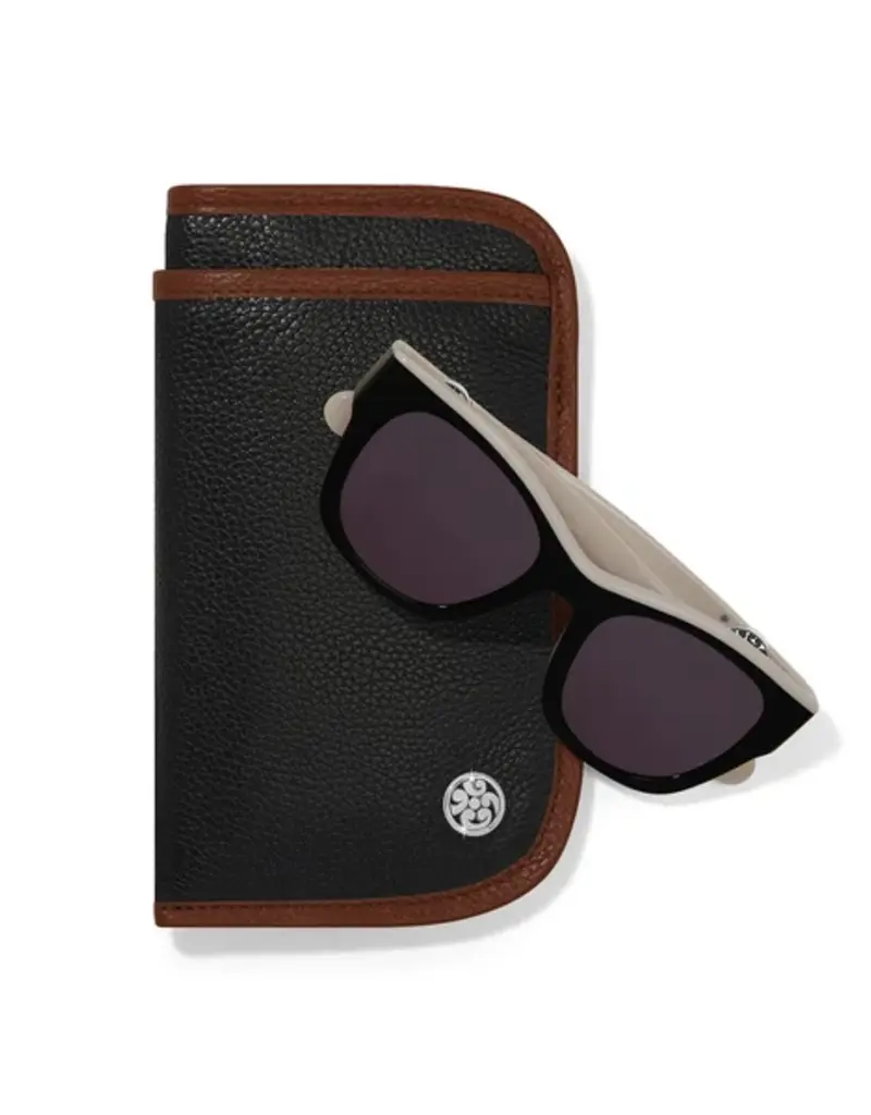 Contempo Double Sunglass Case in black