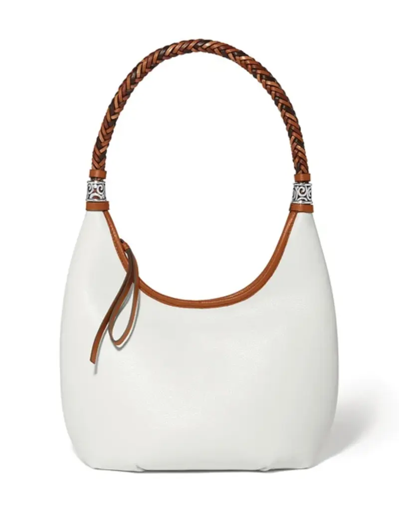 Shelby Hobo Bag in White