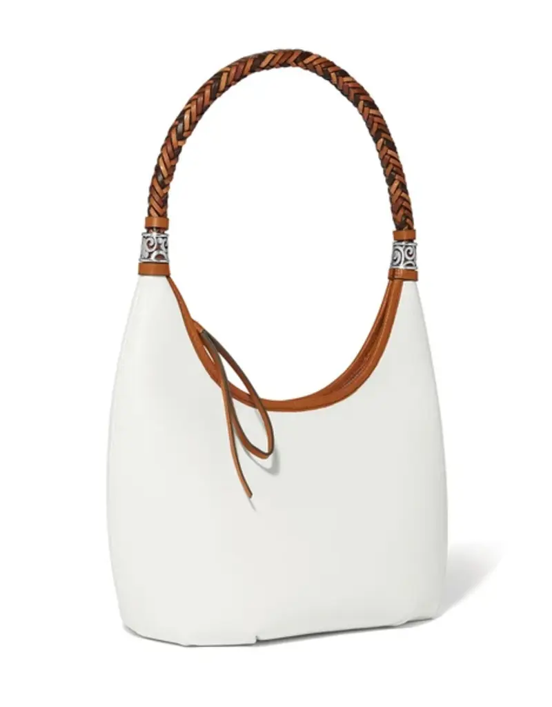 Shelby Hobo Bag in White