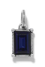 Cristela Amulet in Dark Sapphire