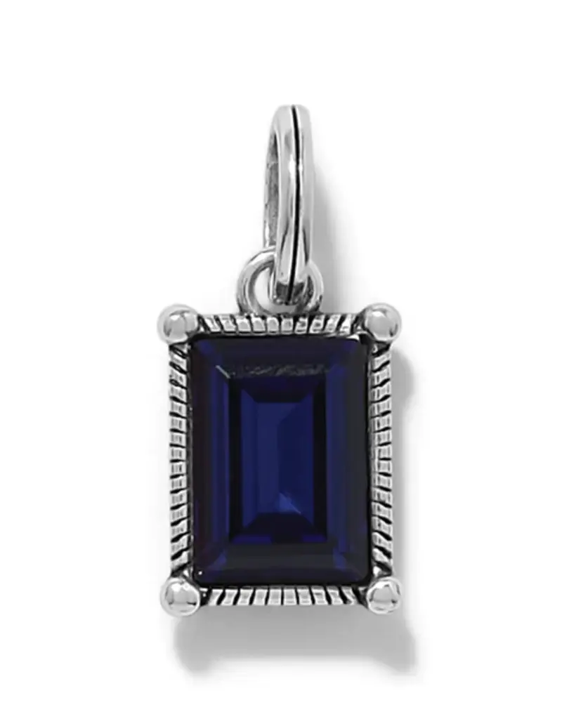 Cristela Amulet in Dark Sapphire